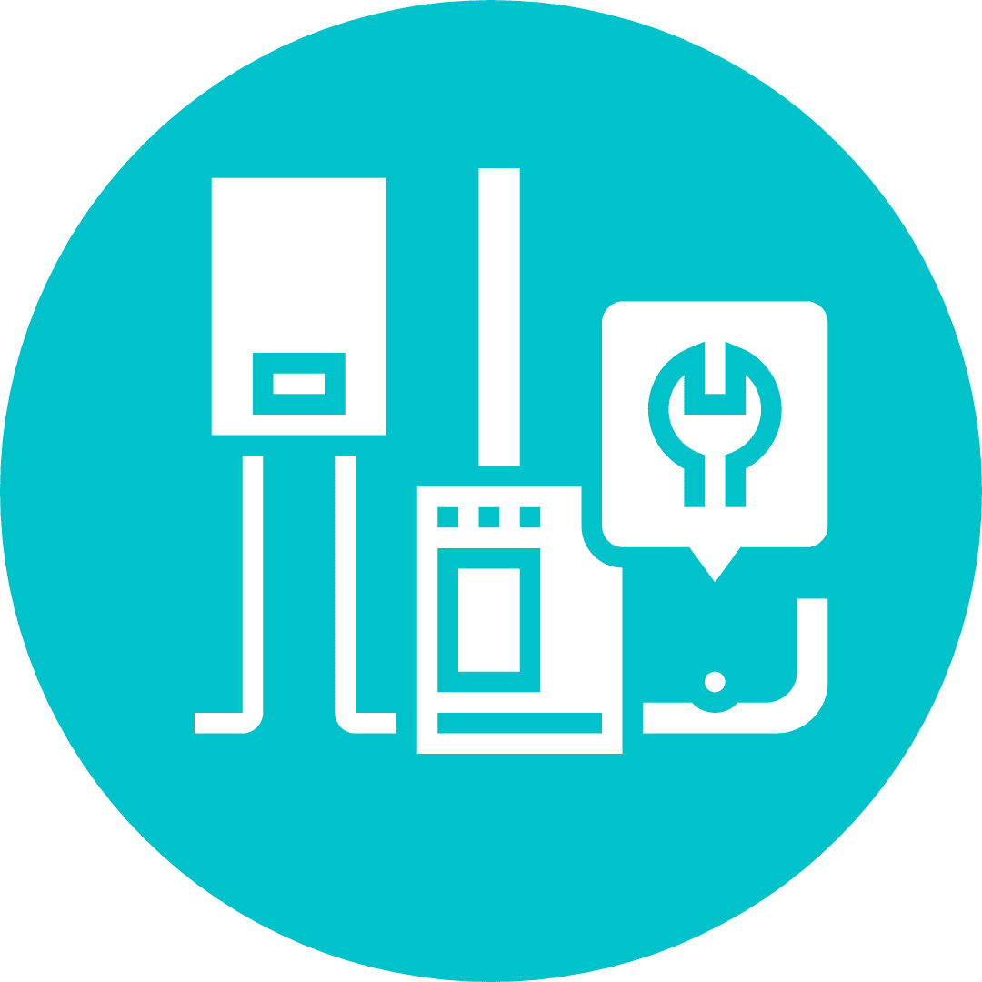 Tankless water heater icon